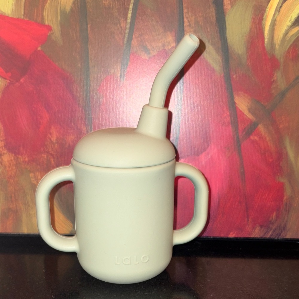 LALO 4oz Little Cup-3-in-1 training cup-Rated #1 Baby Cup   FDA grade non-toxic